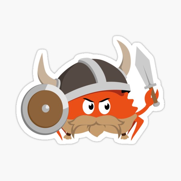 Ferris the Viking Sticker