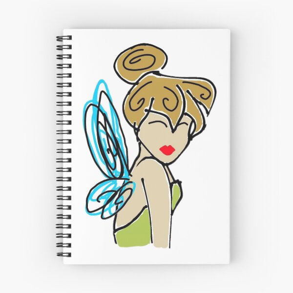 Item preview, TINKERBELL DOODLE designed and sold by TheDoodleFairy.