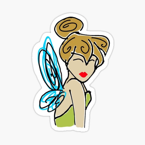 TINKERBELL DOODLE Sticker