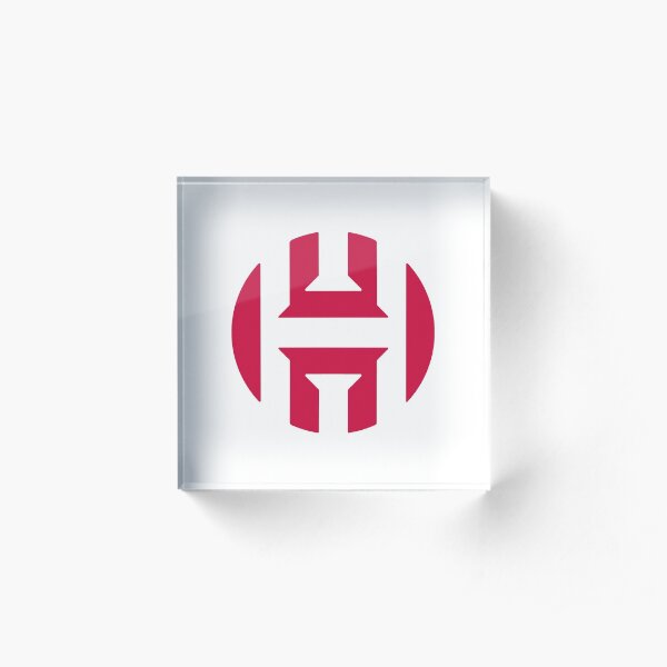 James Harden Logo Acrylic Block