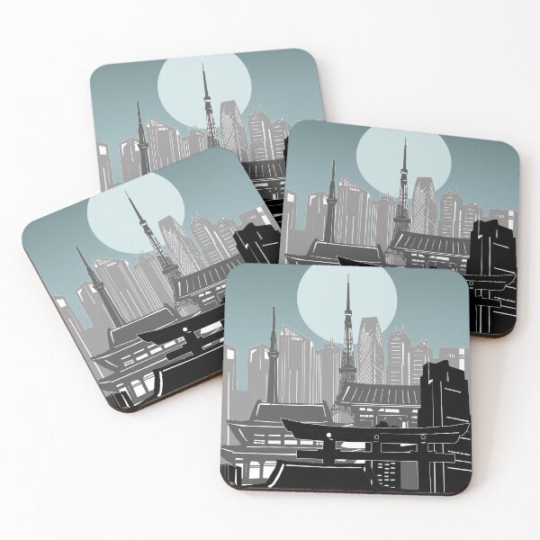 Item preview, tokyo skyline designed and sold by BekimART2.