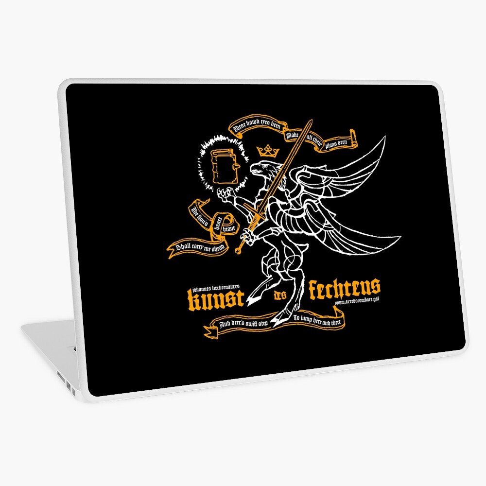 Item preview, Laptop Skin designed and sold by ArteDoCombate.