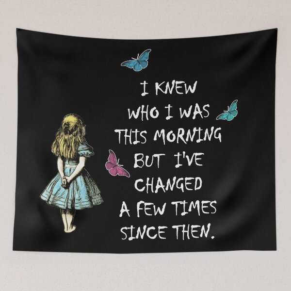 Item preview, Alice In Wonderland Quote designed and sold by maryedenoa.