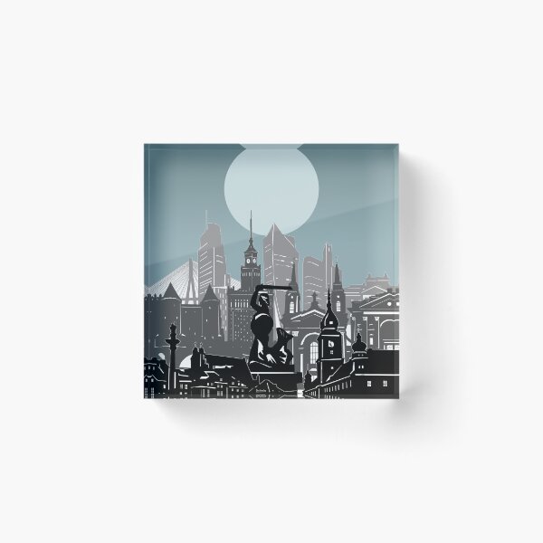 Item preview, warsaw skline designed and sold by BekimART2.