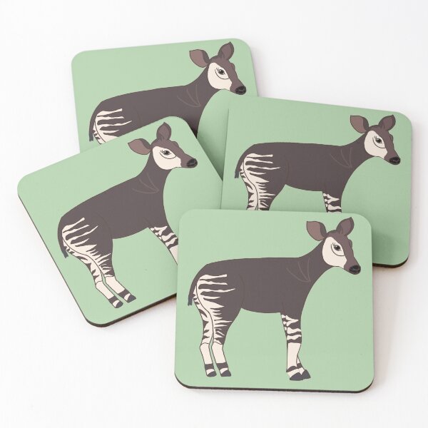 Item preview, Okapi Side View - Cartoon designed and sold by bellamousse design co.