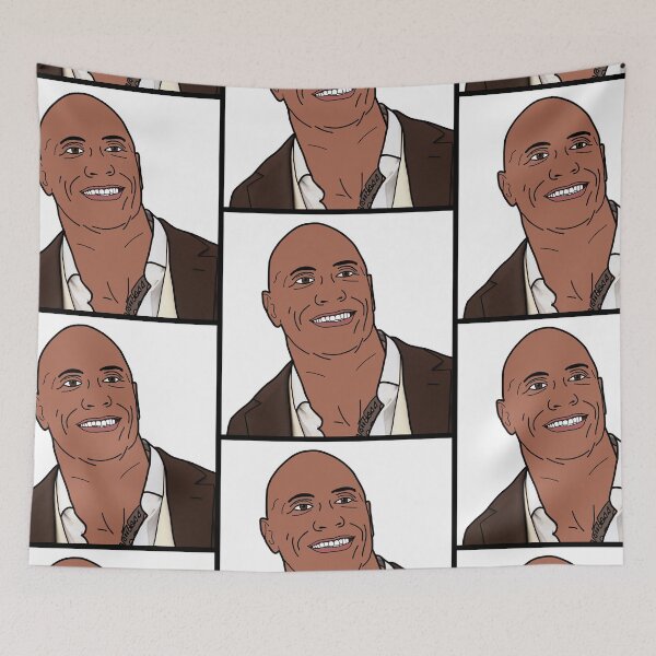 Item preview, Dwayne "The Rock" Johnson designed and sold by SirNevermind.
