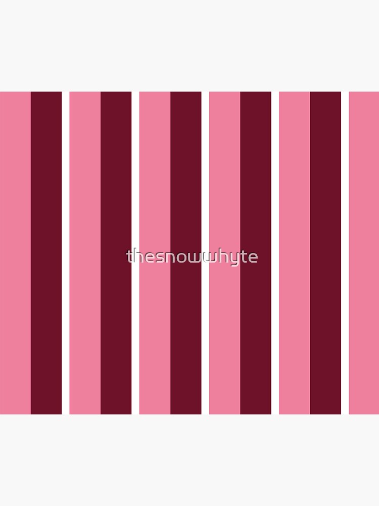 "Vertical Pink and White Stripes" Sticker for Sale by thesnowwhyte