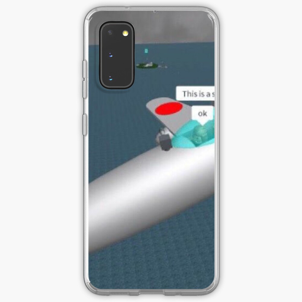 Suicide Mission Roblox Meme Case Skin For Samsung Galaxy By Nukerainn Redbubble - roblox suicide