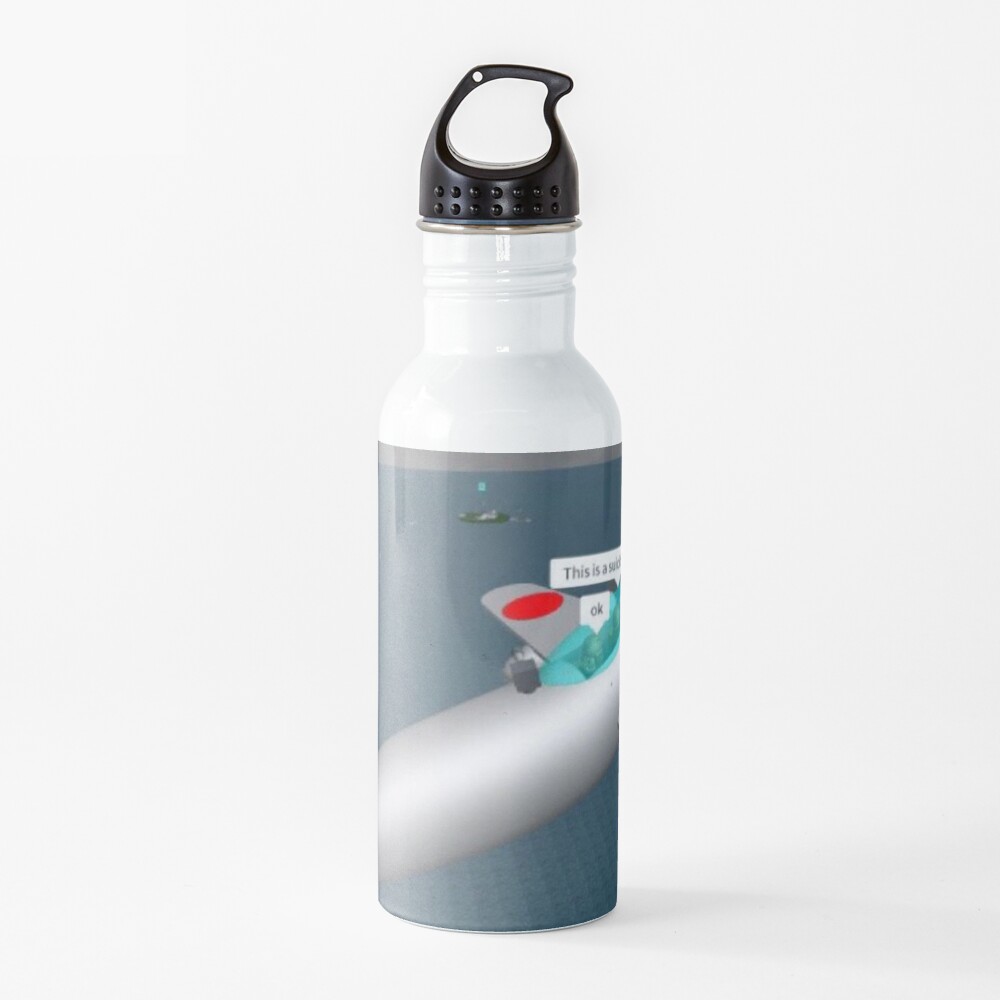 Suicide Mission Roblox Meme Water Bottle By Nukerainn Redbubble - suicide mission roblox meme tote bag by nukerainn redbubble