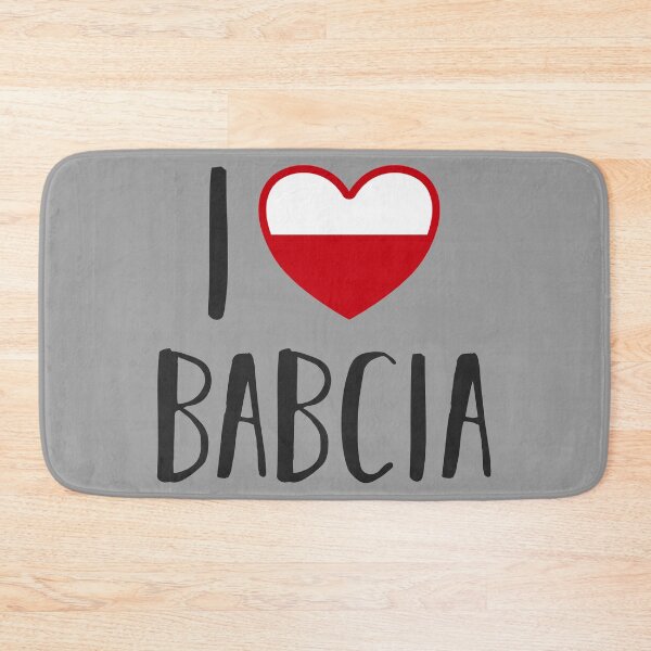 Item preview, I love Babcia Polish Grandmother Day designed and sold by Krukowski.