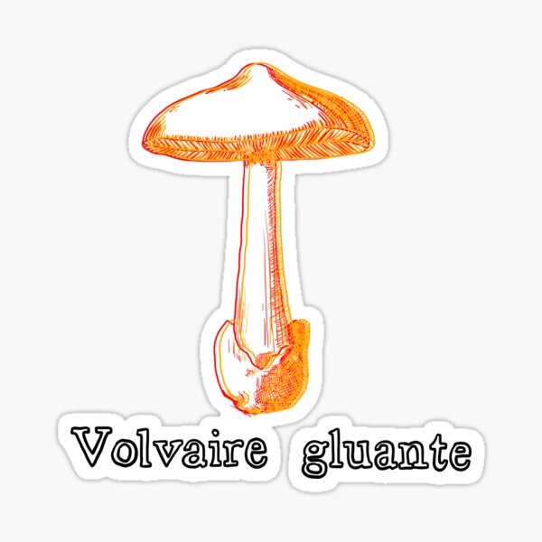 Item preview, Mushrooms Volvaire Gluante designed and sold by shtem.