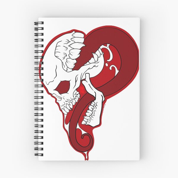 Item preview, heart skull designed and sold by Black-hands.
