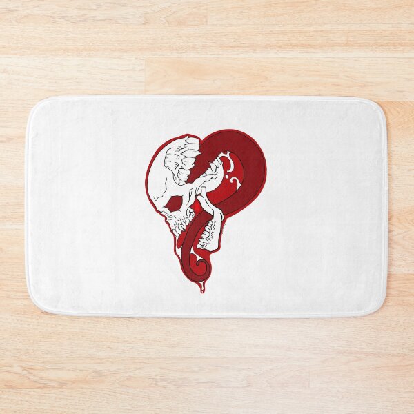 Item preview, heart skull designed and sold by Black-hands.