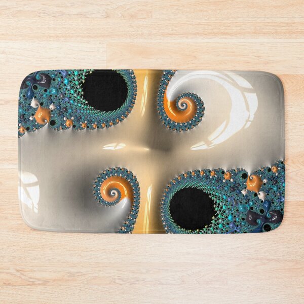 Item preview, Quadruple Teal and Orange designed and sold by Elisabeth Lucas.