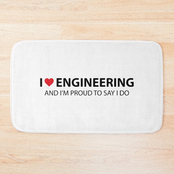 Item preview, I love Engineering designed and sold by Smartyboyx14.