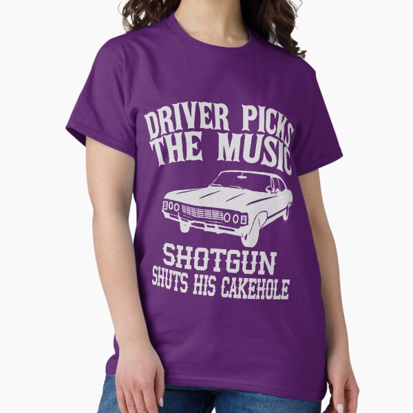 Supernatural Show Driver Picks The Music T-Shirts Classic T-Shirt