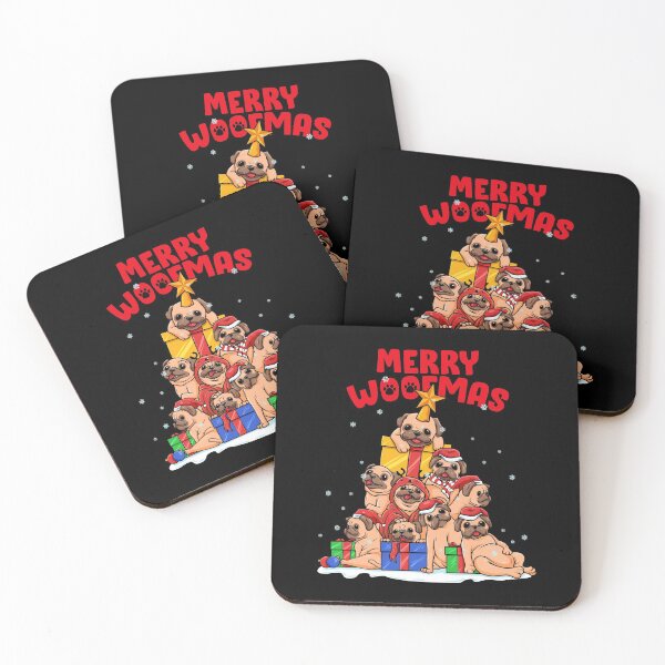 Item preview, Merry Woofmas - Merry Christmas For Pug Owner designed and sold by anziehend.