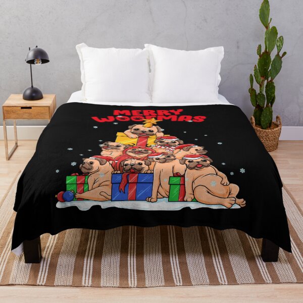 Item preview, Merry Woofmas - Merry Christmas For Pug Owner designed and sold by anziehend.