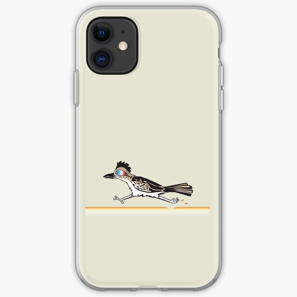 Roadrunner running iPhone Soft Case