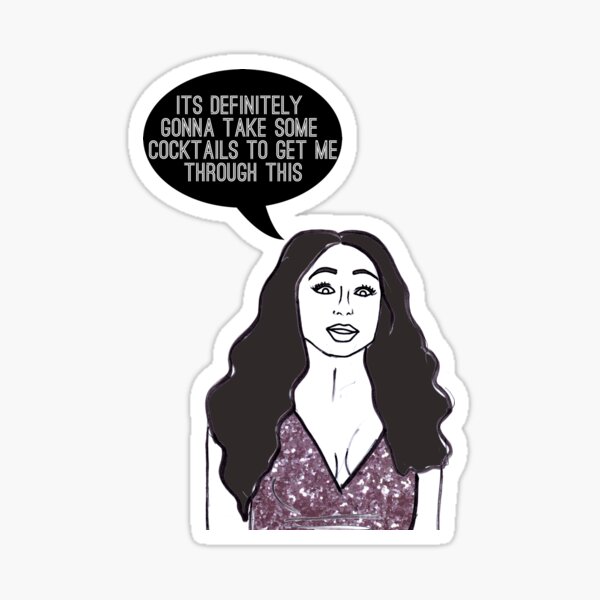 Cocktails Sticker