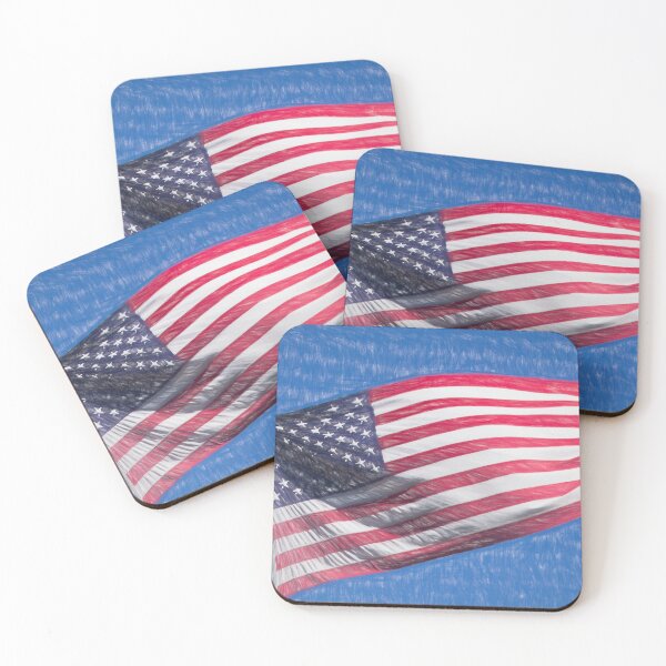 Item preview, American Flag Art Pencil Sketch designed and sold by Londonimages.