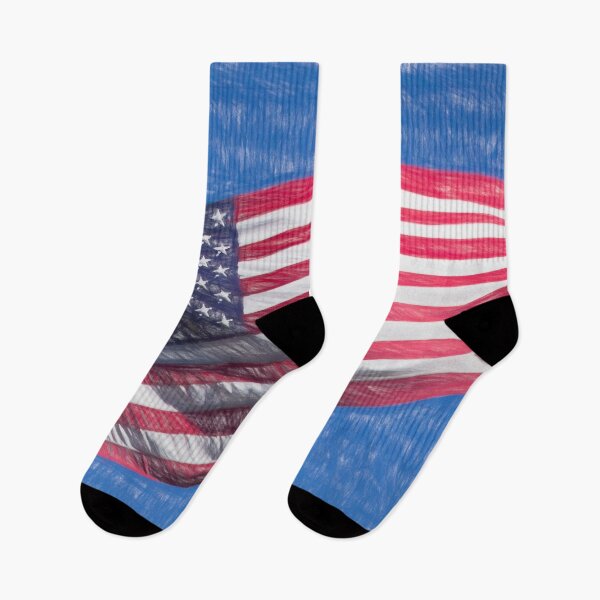 Item preview, American Flag Art Pencil Sketch designed and sold by Londonimages.