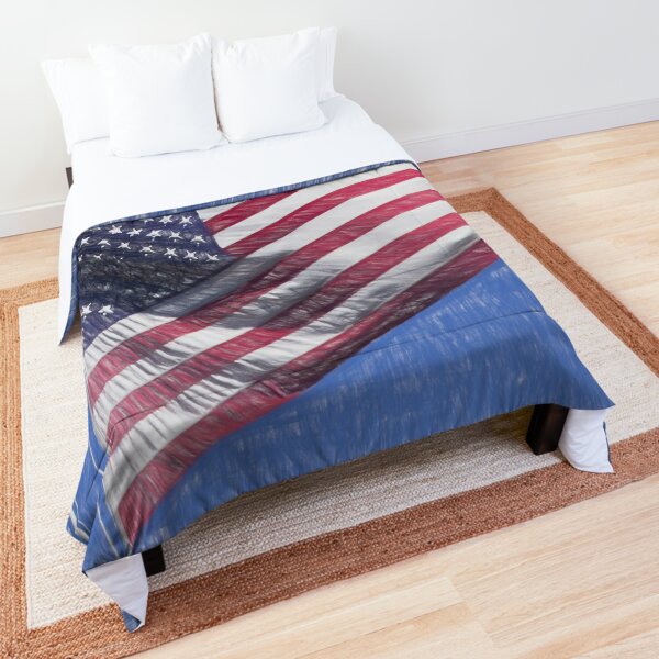 american flag comforter