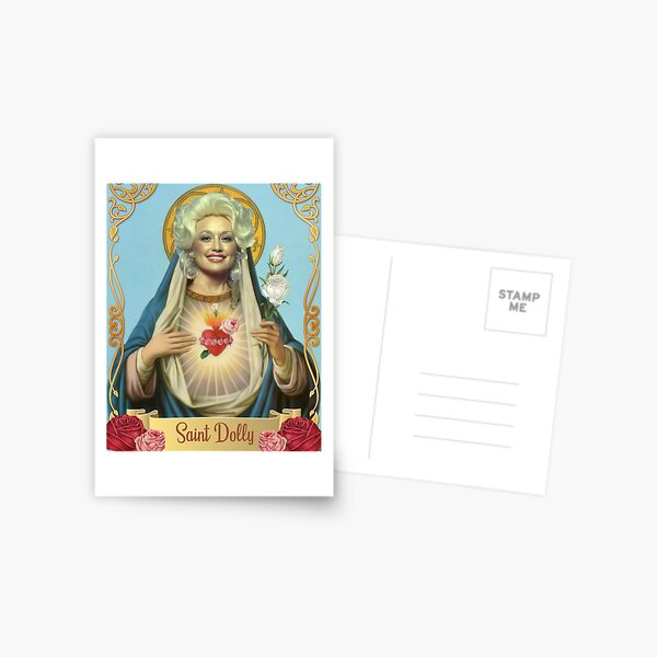 Saint Dolly Parton Postcard