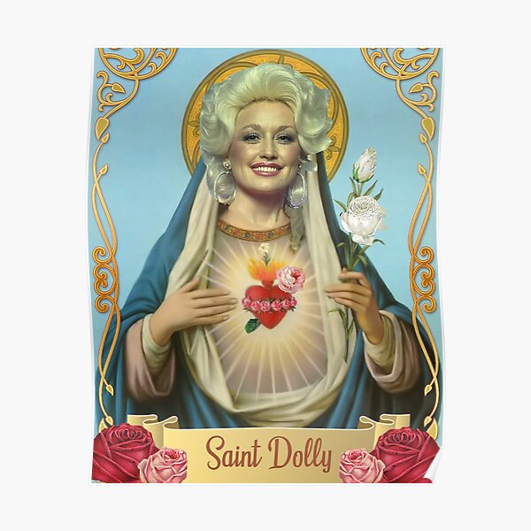 Saint Dolly Parton Poster