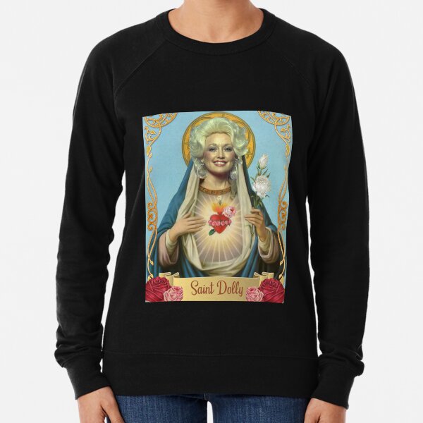 Saint Dolly Parton Lightweight Sweatshirt