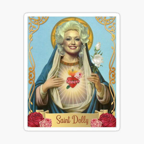 Saint Dolly Parton Sticker