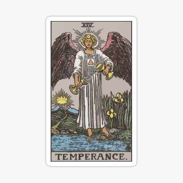 Tarot - Temperance Sticker