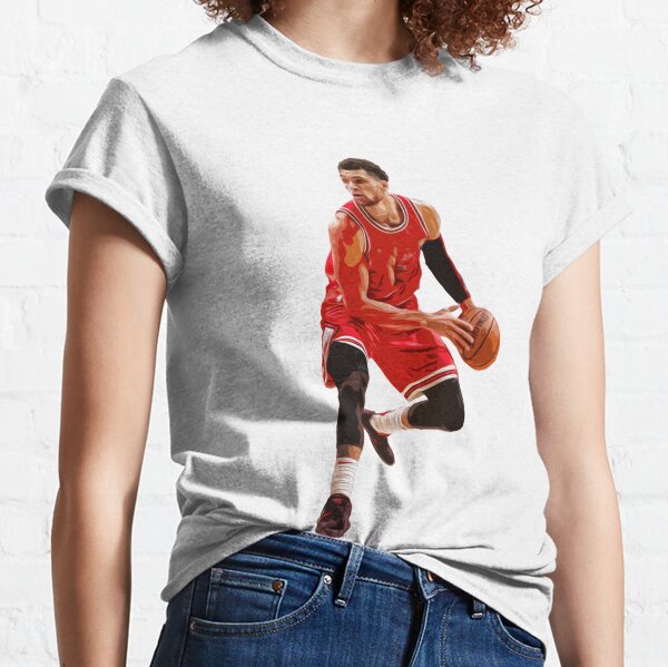 zach lavine t shirt bulls