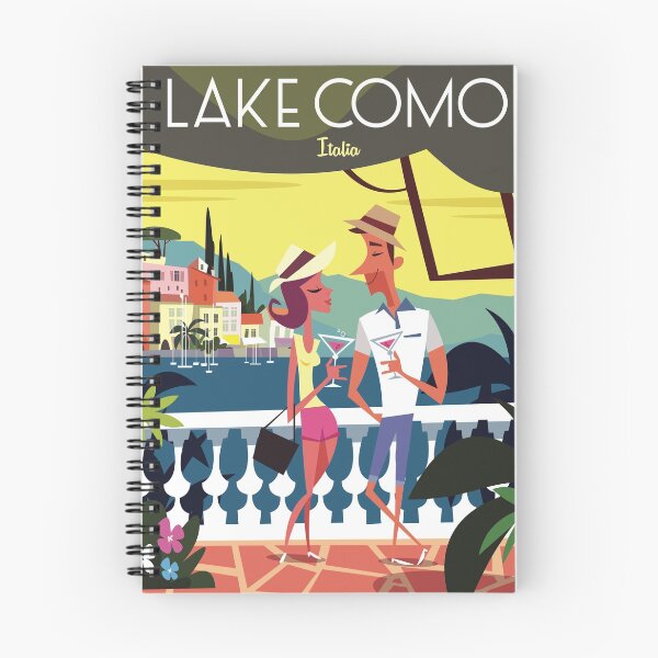 Item preview, Lake Como poster designed and sold by Gary Godel.