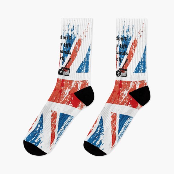 Item preview, Please don't put your life in the hands of a Rock ‘n’ Roll band | Oasis | Lyrics | Union Jack designed and sold by SJ Designs.