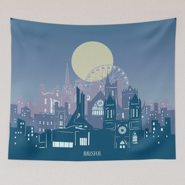 Item preview, bristol skyline designed and sold by BekimART2.