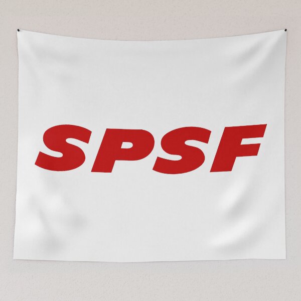 Item preview, SPSF Logo in Red with SPSF Only designed and sold by ericzmiller.