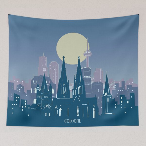 Item preview, cologne skyline designed and sold by BekimART2.
