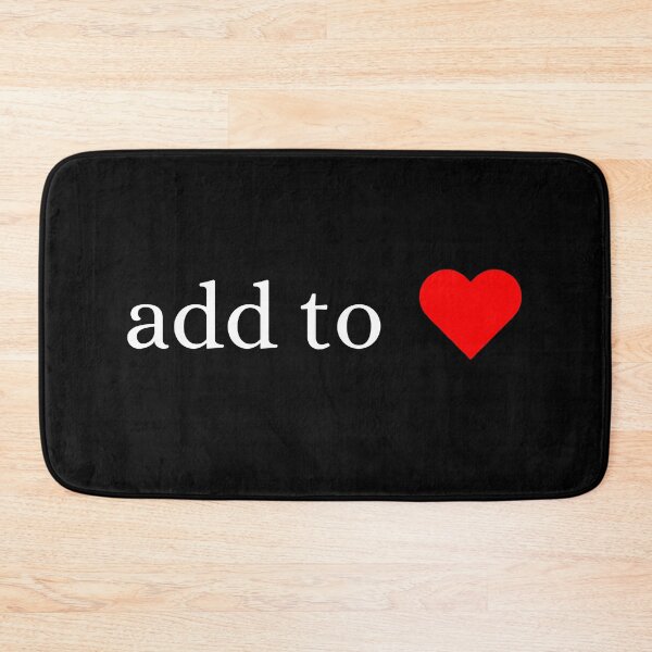 Item preview, Add to heart | Typography designed and sold by rsty11.