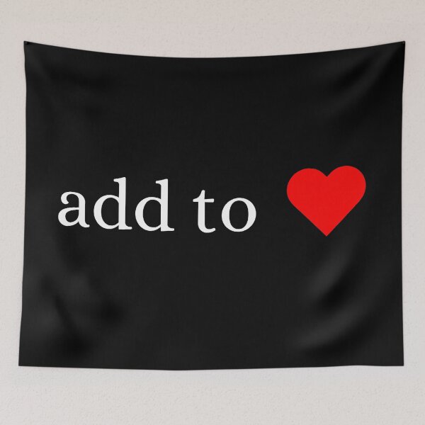Item preview, Add to heart | Typography designed and sold by rsty11.