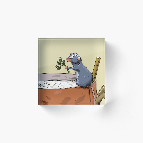 Ratatouille Bloque acrílico