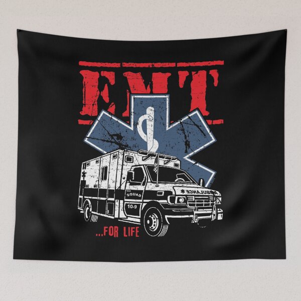 Item preview, EMT For Life EMS Ambulance designed and sold by EddieBalevo.