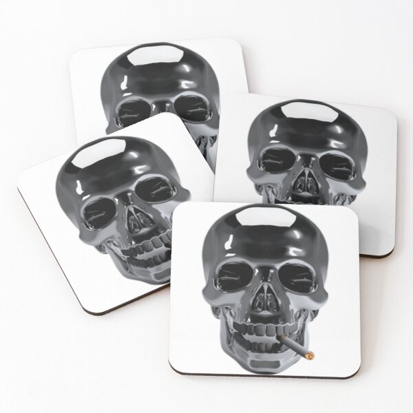 Item preview, Silver skull designed and sold by nellylebrun.