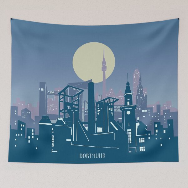 Item preview, dortmund skyline designed and sold by BekimART2.