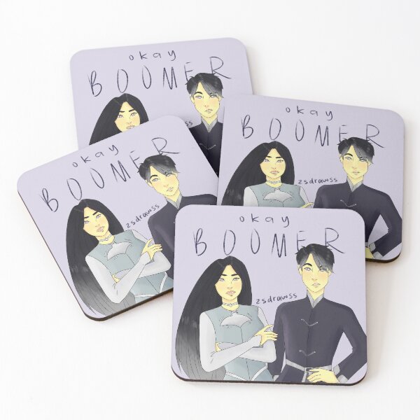 Item preview, Tam and Linh Song "Okay Boomer" designed and sold by zsdrawss.