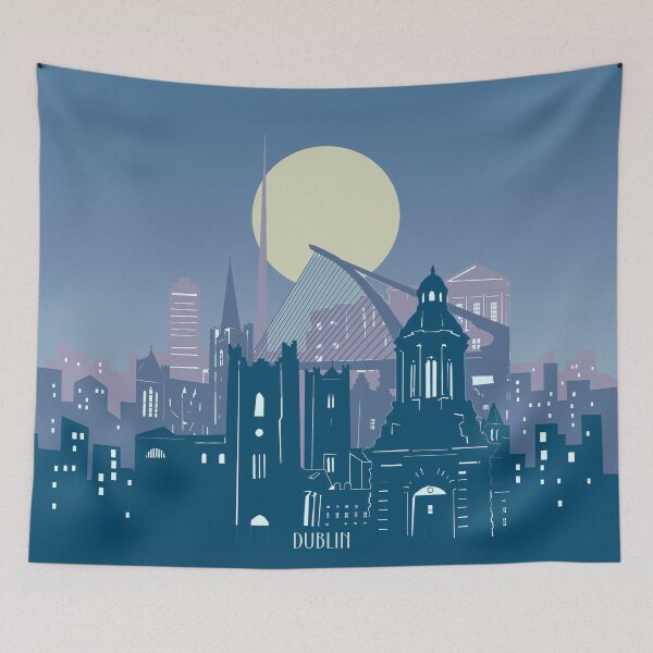 Item preview, dublin skyline designed and sold by BekimART2.