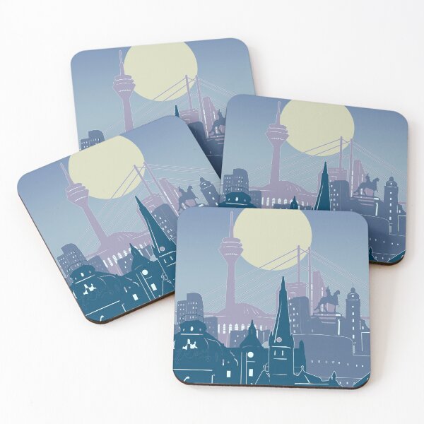 Item preview, dusseldorf skyline designed and sold by BekimART2.