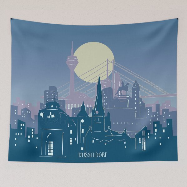 Item preview, dusseldorf skyline designed and sold by BekimART2.