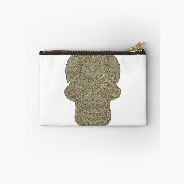 Item preview, Golden skull designed and sold by nellylebrun.