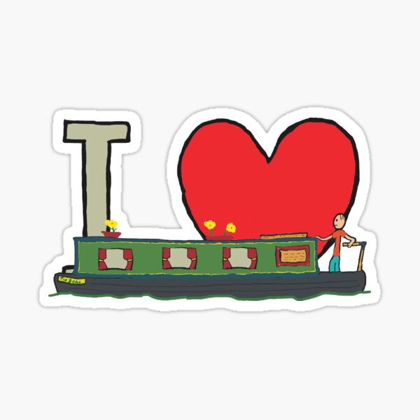Item preview, I Love Narrowboats designed and sold by Mark-Ewbie.